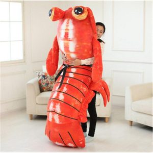 Homard géant en peluche