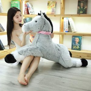 Peluche Cheval Géant Kawaii