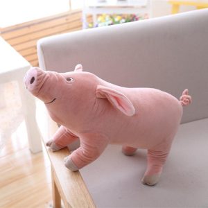 Peluche Cochon de Dessin Animé