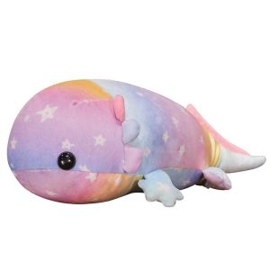 Jouets en peluche poissons dinosaures colorés, Salamandres dinosaures mignonnes
