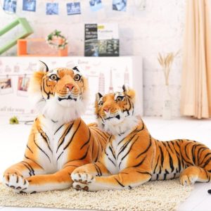 Jouets en peluche en forme de tigre
