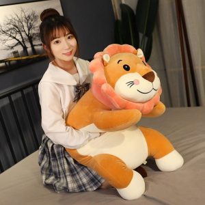 Poupée Kawaii Lion Dormant