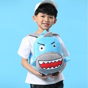 Sac à dos en peluche Baby Shark pour enfants
