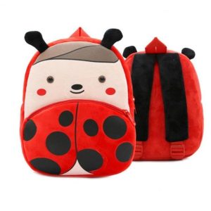 Sac à dos en peluche Lina la coccinelle pour les enfants