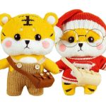 Peluches Kawaii Vêtements Tricotés Cosplay Tigre