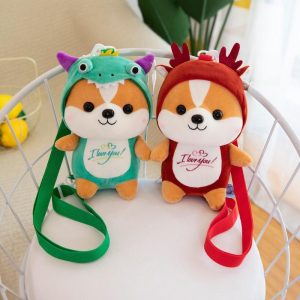 Peluche Licorne Dinosaure Chien Mignon