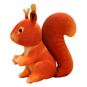 Peluches écureuil super mignon