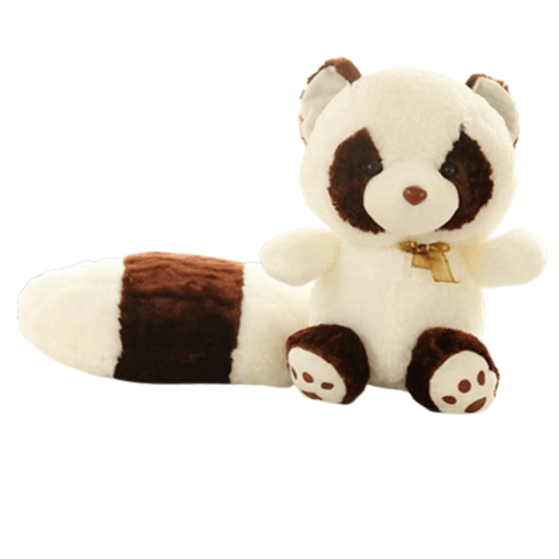 raccon-white-plush.png - PELUCHE POUPEE