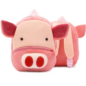 Sac à dos en Peluche Cochon