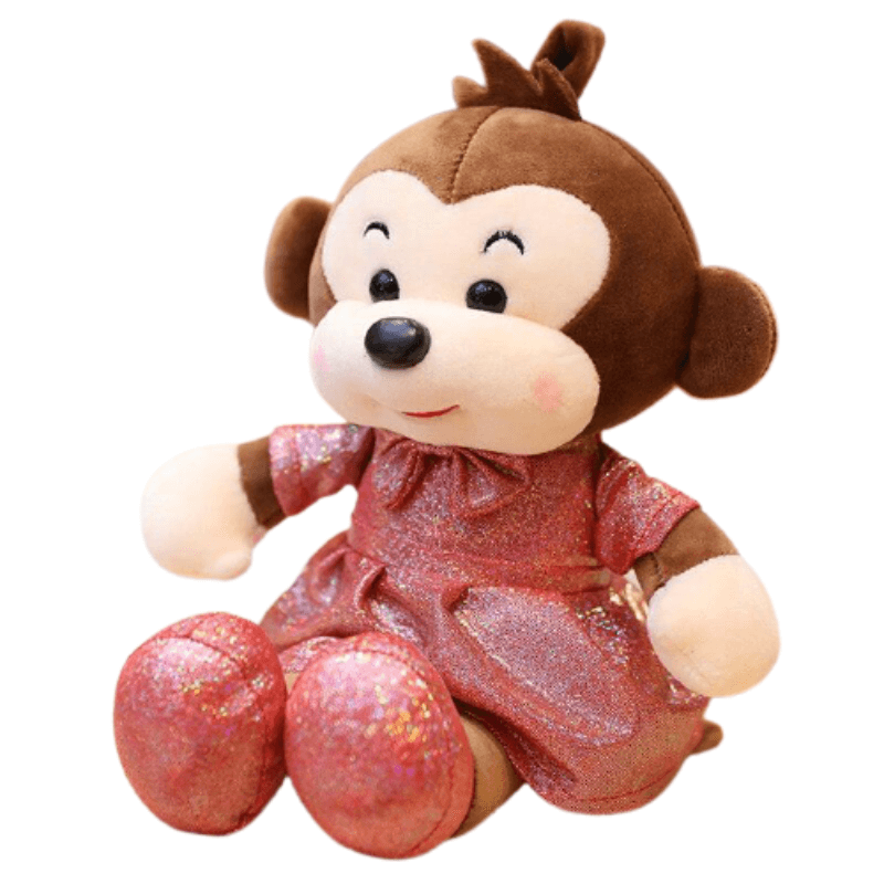 singe-30cm.png - PELUCHE POUPEE