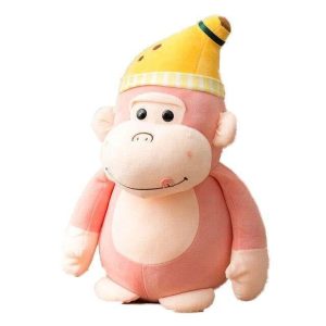 Singe Banane Peluche