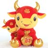 588be246f8cf1cf777f46949ebd43727_c63a1583-60b6-4b74-a4ab-65fe54414d10.jpg Jouet en peluche poupée vache, mascotte du zodiaque pour le nouvel an