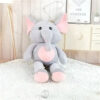 Peluche oreiller éléphant pour chambre d'enfant