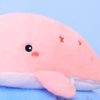 Peluche baleine rose